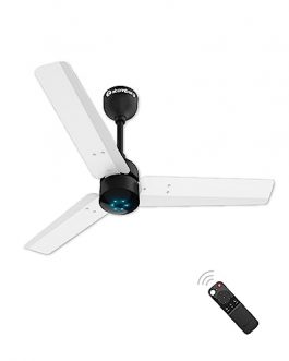 atomberg Renesa 900mm BLDC Motor 5 Star Rated Sleek Ceiling Fans with Remote Control | Upto 65% Energy Saving, High Air Delivery and LED Indicators | 2+1 Year Warranty (White and Black)